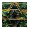 thumbnail image 4 of WYYP Geometric Abstract Art Square Tablecloth Great for Home Kitchen/Parties/Holiday Dinner 100% Polyester Fiber 36*36, 4 of 8