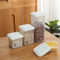 thumbnail image 5 of YIKA Tupperware Container Kitchen Transparent Moisture-Proofs And Fresh-Keeping Sealed Storage Tank Kitchen Storage M, 5 of 7