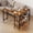 Brown, variant on Alpinel Large 360° Free Rotating Sofa Side Table, Patented Mobile Couch Desk with 2-Tier Storage Shelves, Movable Laptop Desk with Sturdy Metal Frame, Extendable Couch Snack Table for Home Office