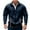 Navy, variant on Mens Fall Sweatshirts Zip Up Fleece Jacket Lightweight Athletic Street Running Gym Mens Warm Clothing,Navy,M