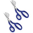 thumbnail image 1 of Tijeras Duckbill QWORK de acero inoxidable de 7 pulgadas, paquete de 2 unidades, azul, 1 of 7