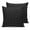 Black, variant on 20x20 Pillow Covers Set of 2, Sage Green Throw Pillow Covers Decorative Couch Cushion Case, Geometric Flower Leaf Diamond Plaid Retro Microfiber Square Pillowcases for Bedroom Car Living Room