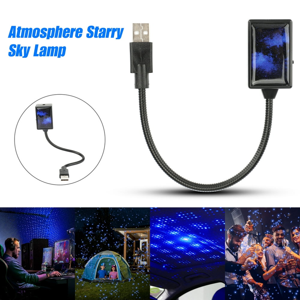 Star Projector Night Light, EEEkit Adjustable Romantic Auto Roof USB