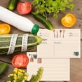 thumbnail image 2 of Recipe Card Stock 4x6 Inches 50 Sheets Blank Recipe Cards Blank Index CardsforRecipe Organization Cooking Kitchen Notes And Meal Tracking, 100 Pack Recipe Cards, Blank Cooking Index Cards, 2 of 5