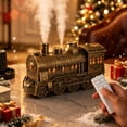 thumbnail image 4 of Vintage Train Essential Oil Diffuser, 0.5L Cool Mist Aromatherapy Diffuser with Timer for Home, Office, Birthday and Holiday Gift, 4 of 9