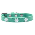 thumbnail image 3 of Dog, Puppy and Pet Widget Fashion Collar, "Snowflakes", 3 of 7