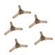 thumbnail image 3 of Conector de conexión de púas Soledad Paquete 5 Forma de Latón En Y 3 Vías Tubo de Manguera de Acoplamiento, 3 of 5