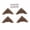 B, variant on 4Pcs Decorative Jewelry Gift Wood Box Picture Frame Corner Protector Guard Decorative Bracket for Furniture Hardware 37mm