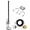 5.8 dBi + 5 meters RG58 cable, variant on 915Mhz HNT Bobcat Miner Omni-Directional TV Antenna with 35-Inch Reception Range, New