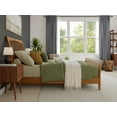 thumbnail image 4 of AFI Orleans Queen Low Profile Sleigh Platform Bed with Matching Footboard, Light Toffee, 4 of 12