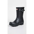 thumbnail image 4 of Hunter Men's Original Short Black Mid-Calf Rubber Boot - 10M, 4 of 6