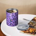 thumbnail image 3 of Leopard 12oz Stainless Steel Coffee Mug – Double-Wall Insulated Cup with Spill-Resistant Lid, 360° Full-Print Design, Keeps Drinks Hot & Cold for Home, Office, Travel,Thanksgiving,Christmas, 3 of 5