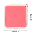 thumbnail image 3 of PENGXIANG Pizza Sandwich Storage Box Reusable Lunch Boxes Leak-Proof Food Storage Containers  for Kids or Adults，6.3inch, 3 of 8