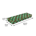 thumbnail image 4 of Honey Can Do Holiday Gift Wrap Organizer, Green Plaid, 4 of 4