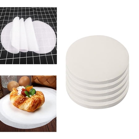 Silicone Greaseproof Baking Parchment Paper Sheet - 500pcs 11cm