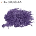 thumbnail image 2 of Uxcell 3.5 OZ Moss Preserved Moss Artificial Moss for Craft Floral Project Table Decor Purple, 2 of 6