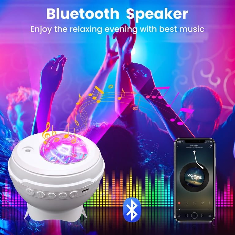 DAYBETTER Aurora Star Projector with Bluetooth Speaker photo 2