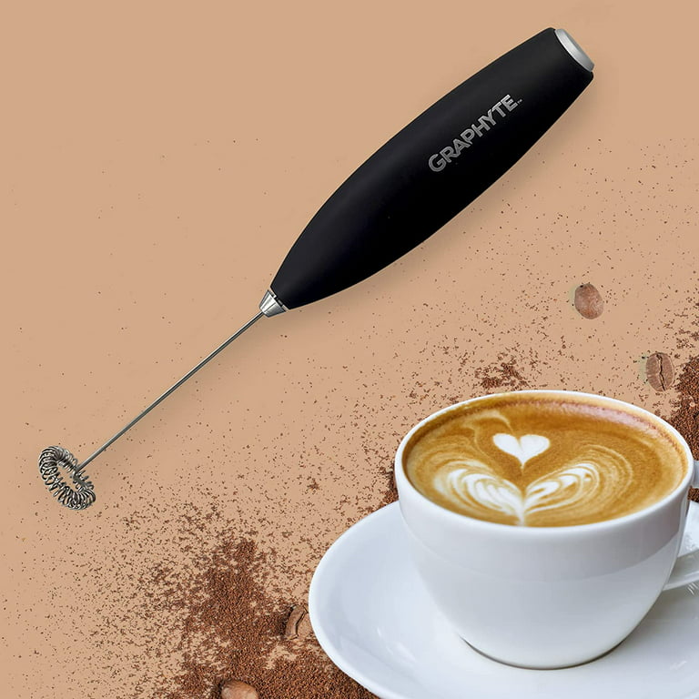 Graphyte Handheld Milk Frother for Lattes, Coffee & More