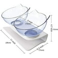 thumbnail image 3 of Bowl Bowl For Cat And Small Dog In Non-slip Base, Pet Supplies 15 Tilt, 3 of 5