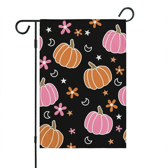 Fall Garden Flag - Double Sided 12x18 Inch, Autumn Seasonal Outdoor Decor for Yard, Lawn, House - Family,Friends,Thanksgiving,Anniversary.