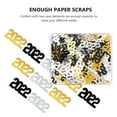 thumbnail image 2 of Weiweiguan 3Packs 2022 New Year Confetti Decor Creative Party Confetti Home Table Decor, 2 of 6