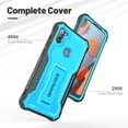 thumbnail image 6 of ExoGuard For Samsung Galaxy A11 Case, Phone Case with Screen Protector and Kickstand (Blue), 6 of 7