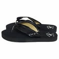 thumbnail image 3 of Beverly Hills Polo Club Fara Adult Women Sequin Flip Flop Sandal Thong (Black Size 6), 3 of 4