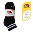 thumbnail image 1 of Tin Largo Fruit Of The Loom para Mujer, Multicolor Sin Felpa Unitalla Paquete con 7 Pares, 1 of 4