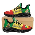 thumbnail image 1 of Zapatos para hombre y mujer, zapatillas informales con estampado de la bandera del Congo, zapatos planos de verano con cordones para caminar,, 1 of 6