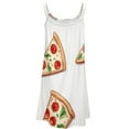 thumbnail image 4 of Fun Pizza Women's Summer Dresses 2025 Beach Casual Sleeveless Floral Print Tank Loose Sundress, 4 of 8