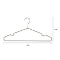 thumbnail image 5 of Simplify 12 Pack Metal Hangers in Grey, 5 of 6
