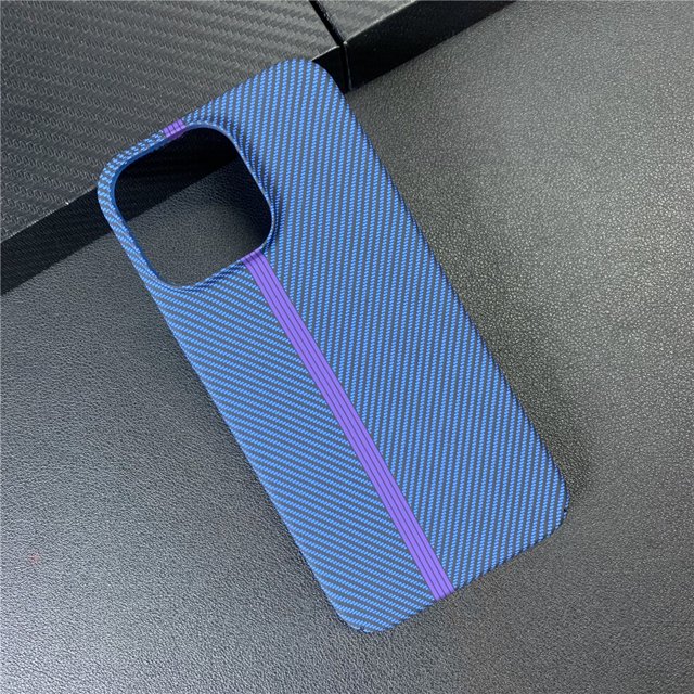 Luxury Carbon Fiber Pattern Case For iPhone 16 15 14 Plus 13 12 11 Pro Max Matte Armor Shockproof Protective Hard Bumper Cover Navy Blue For iPhone 15