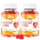 thumbnail image 1 of Suplementos de colesterol con 1500 mg de esteroles y estanoles vegetales, gomitas de apoyo para el colesterol, gomitas de complejo de colesterol, mantiene niveles normales, sabor a bayas mixtas, 120 u, 1 of 5