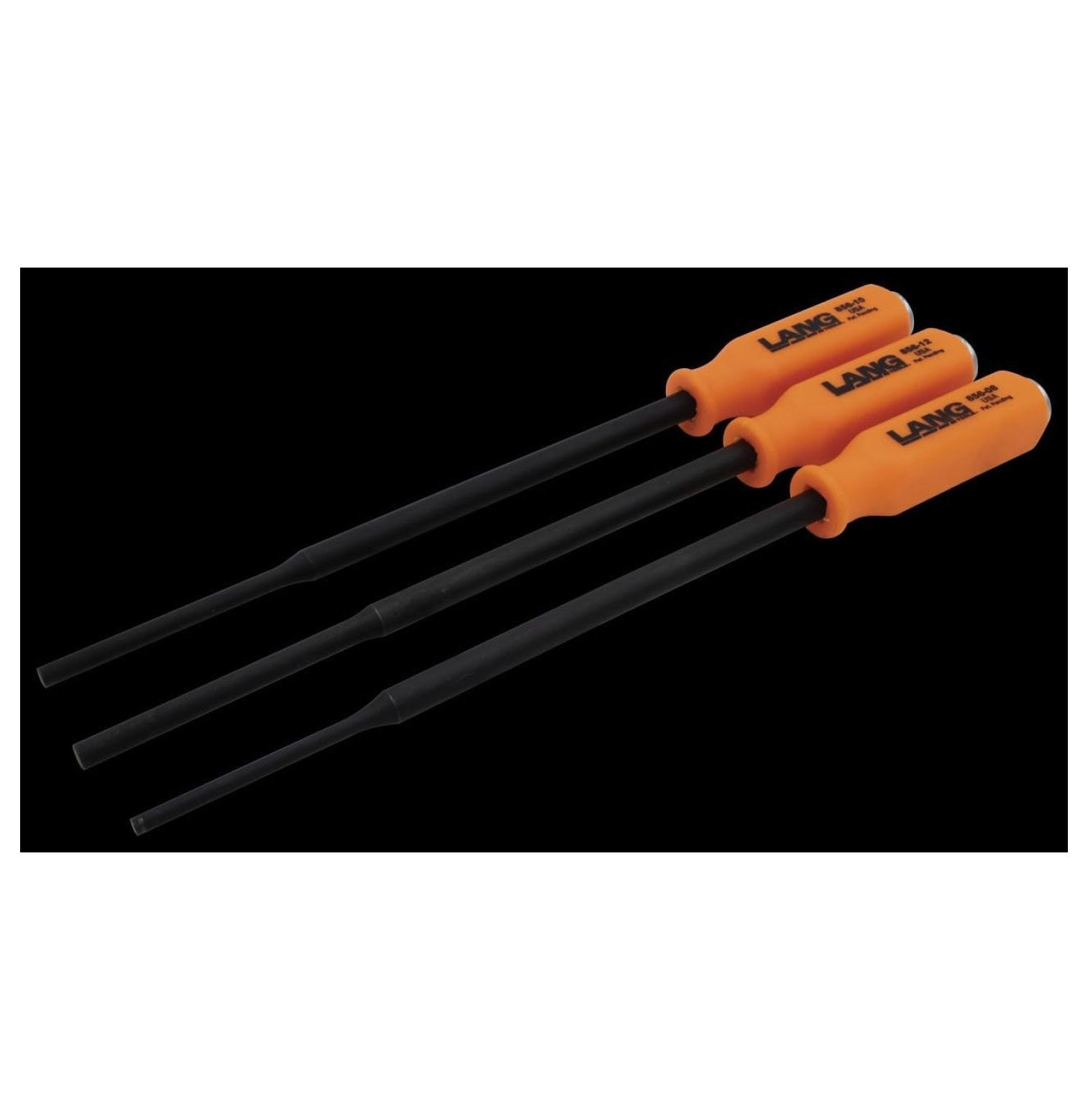 A & E HAND TOOLS - 3Pc. 16 Long Pin Punch Set (856-3ST), One Size