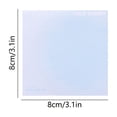 thumbnail image 3 of Yhmxh Gradient Sticky Notes, 3x3 inchSingle Aesthetic Sticky Note Pad, Self-Stick Pads Sticky Note, 50 Sheets Pastel Self-Stick Memo Pad Recyclable Sticky Notes Easy to Post for Home, Office, 3 of 6