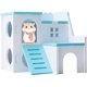thumbnail image 1 of Casa De Villa Haciendo Ejercicio Y Divirtiéndose En El Parque Infantil Escondite De Animales Pequeños Para Mascotas Casa De Hámster Con Divertida Escalera Para Subir Escalera Cabaña De Madera Jugar, 1 of 4