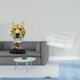 thumbnail image 2 of Escultura de mesa,Escultura de cabeza de tigre Estatua moderna de sobremesa,Figura de cabeza de animal para decoración de escritorio de resina.,Cesta de almacenamiento,Cesta organizadora de, 2 of 8