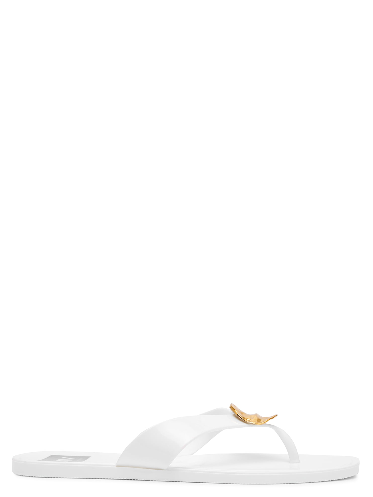 DV Dolce Vita Women's Jesper Jelly Thong Sandal with Ornament