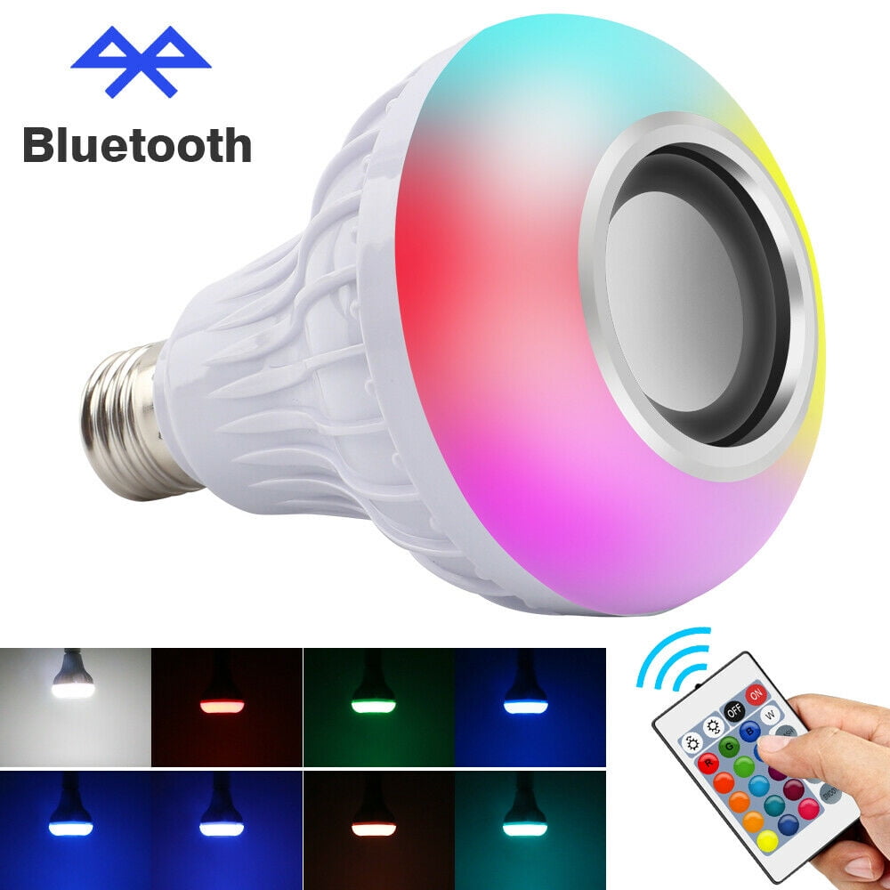 LED Smart Light Bulb with Bluetooth Speaker and RGB Multi Color