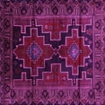 thumbnail image 1 of Ahgly Company Indoor Square Persian Pink Traditional Area Rugs, 6' Square, 1 of 4
