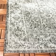 thumbnail image 5 of SAFAVIEH Courtyard Joey Medallion Indoor/Outdoor Runner Rug, Slate/Grey, 2'3" x 8', 5 of 7