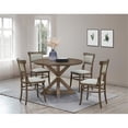 thumbnail image 6 of Carolina Classics Diana Wood Dining Table with Trestle Base in Vintage Walnut, 6 of 6