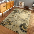 thumbnail image 5 of Lr Home Glamour Paisley Floral Sand Rectangle Indoor Area Rug ( 9' x 12' ), 5 of 5