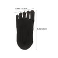 thumbnail image 2 of VERDANVERSE 3Pares Calcetines Para Mujer Con De Separados Y Nylon Suave, 2 of 8