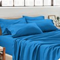 thumbnail image 3 of Bare Home Pillowcase Set - Premium 1800 Collection - Double Brushed - Ultra Soft - Standard Size, Medium Blue, 2 Count, 3 of 8