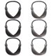 thumbnail image 1 of 6pcs Elastic Hair Ties for Women Comfortable Ponytail Holders, Durable Everyday Hair Accessories for All Occasions, 1 of 2