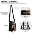 thumbnail image 6 of HELLHERO Eagle American flag Double Layer Women Shoulder Bag with Double-layer for Crossbody Bag, 6 of 7