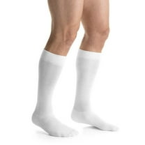 Jobst ActiveWear 15-20 mmHg Knee High Compression Socks White Small
