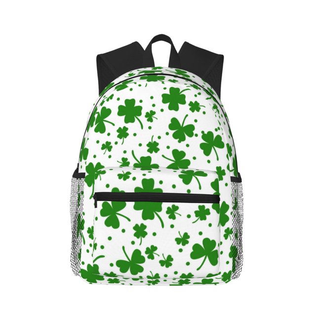 Disketp St Patrick's Day4 Mochila Ligera Clásica con Múltiples Bolsillos, Mochila Casual para Hombre y Mujer, Ideal para Escuela, Trabajo y Viajes