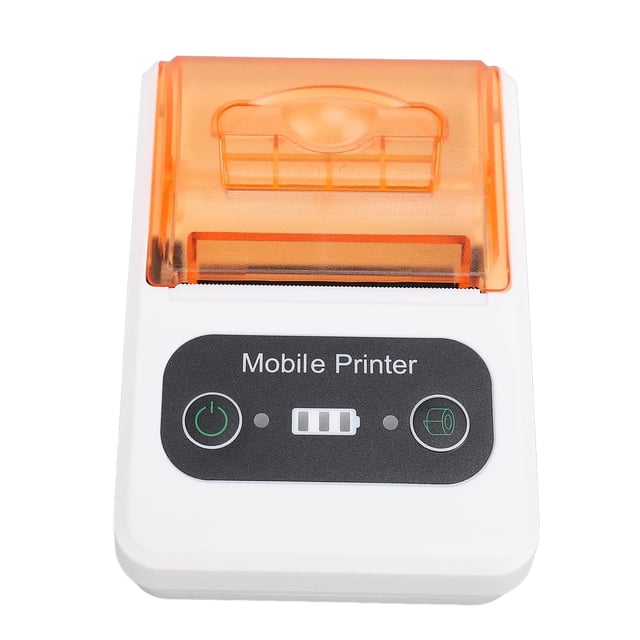 BT Thermal Receipt Printer 58mm, Portable Mini Pocket Invoice Bill Ticket Pos Printer for Small Business, Compatible with